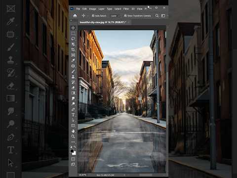 Rainy Shadow effect in #photoshop #shorts #shortsfeed #shortsvideo #shortsviral