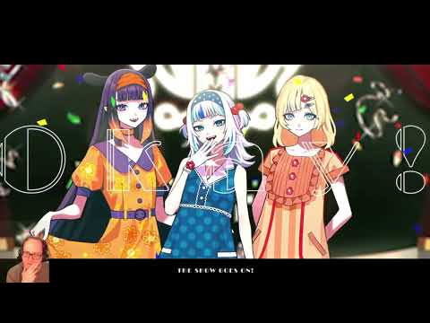 [Blind Reaction] 【MV】The Show Goes On!【hololive English -Myth- Original Song】