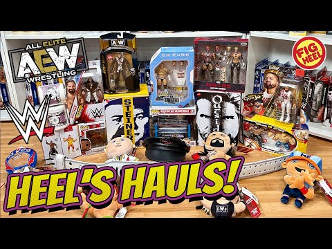 INSANE WWE, WWF, AEW & JCW ACTION FIGURE HAUL!