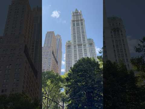 Mesmerizing Woolworth building and other skyscrapers in Manhattan, New York City!