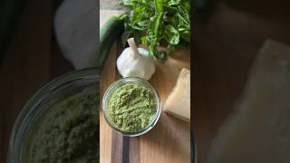 Zucchini & Basil Pesto #easyrecipes #seasonalfood #zucchini #pestorecipe