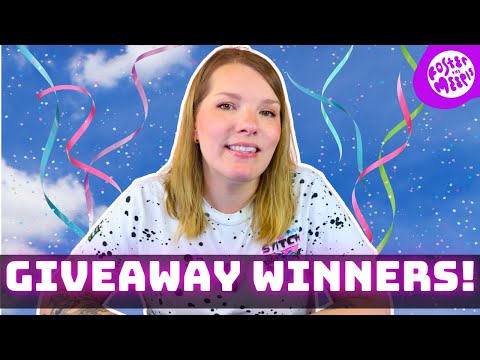 Giveaway Winners Announced!