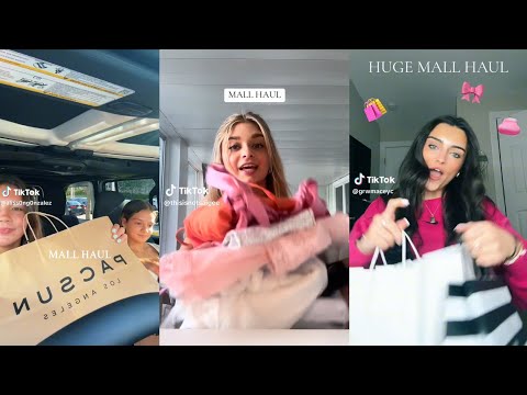 Mall haul - TikTok compilation 🛍️😋