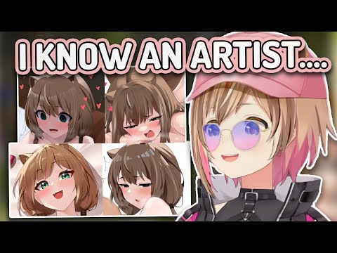 Risu Notice An Artist That Drew Her Everyday In November [Ayunda Risu | Hololive ID]