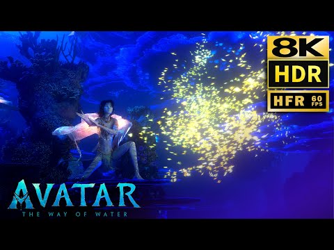 Avatar 2 way of water • 8K HDR HFR (60fps)  Scene 1