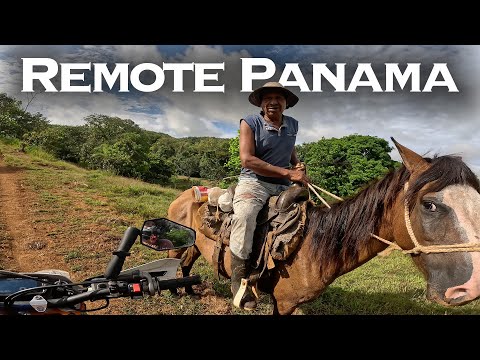 Discovering Remote Panama by Motorcycle! It gets messy! Ep | 72