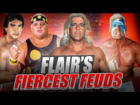 Ric Flairs Most Legendary Feuds: The Top 10 #nwa #ricflair #prowrestling #hulkhogan #wwf #wccw #jcp