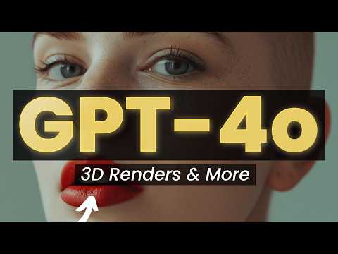 ChatGPT-4o NEW Image Capabilities: 3D-Renders, Consistent Characters + More