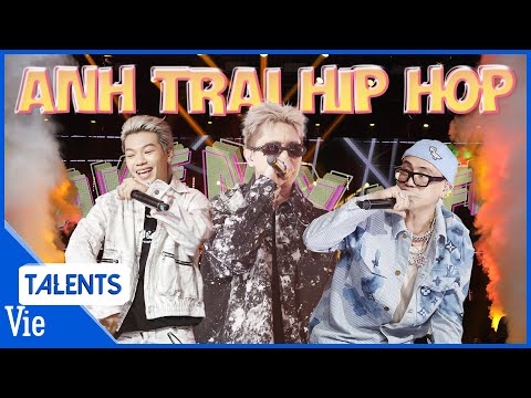 B Ray, Robber, GILL quậy bung nóc đêm chung kết với ANH TRAI HIP HOP | Rap Việt Live Stage