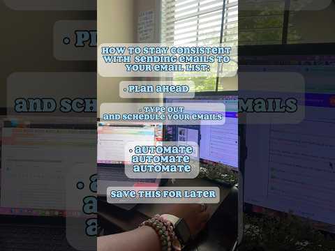 Start emailing your list consistently 📧 #emailmarketing #emailmarketingsolutions