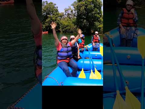 River rafting #riverrafting #shortsviral  #kalinadi #dandeli #boting #holiday #swimming #riverview