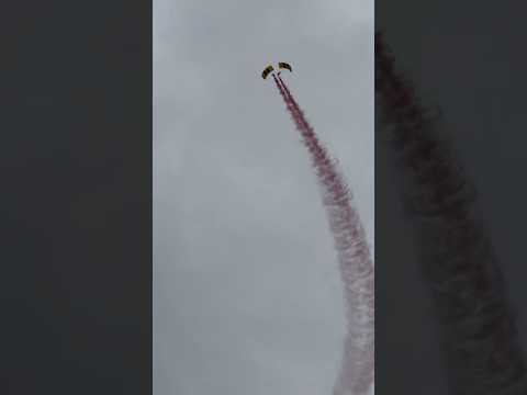 Awe-inspiring Golden Knights, the U.S. Army Parachute Team, at 2024 Battle Creek Air Show, MI !