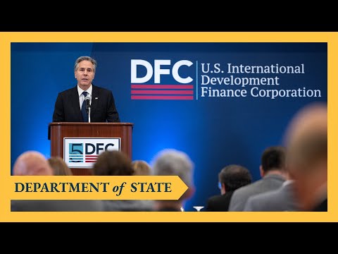 Secretary Blinken delivers remarks at the DFC 5th Anniversary Conference