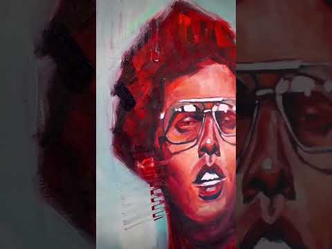 IDIOT!   Napoleon Dynamite Oil Painting