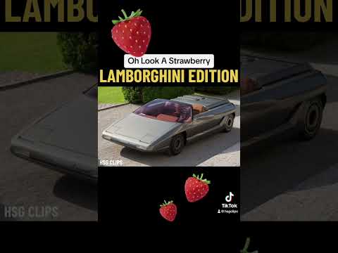 Sorry #lamborghini fans 😂 #lambo #ohlookastrawberry #strawberry #strawberrymeme #carmemes #funny