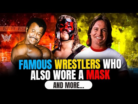 Famous Pro Wrestlers Who Also Worked Under a Mask #prowrestling #wwf #wwf #awa #wrestlinghistory