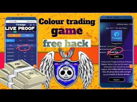 Colour trading game new free hack apk mod2024 / Colour game free hack apk mod 100%working / download