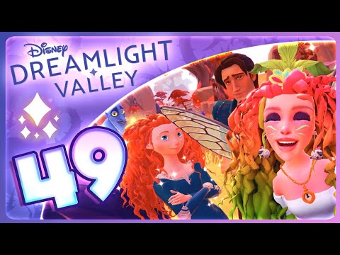 Disney Dreamlight Valley Walkthrough Part 49 Merida (PS5) Storybook Vale