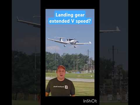 Landing gear extended speed / Private Pilot