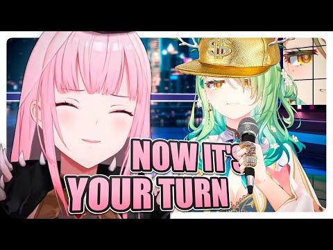 Calli passes the torch to Fauna and leaves HoloEN's rap in her hands | Hololive EN Clip