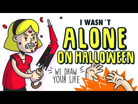 I wasn't alone on Halloween 🎃 Draw My Life | My Life Sucks