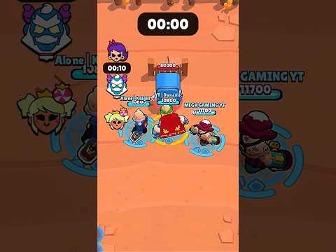 3 Same Brawlers Vs Heist Safe | 10 | #brawlstars #shorts