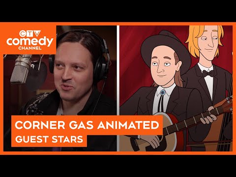 Corner Gas Animated Production Bites - Arcade Fire's Win Butler