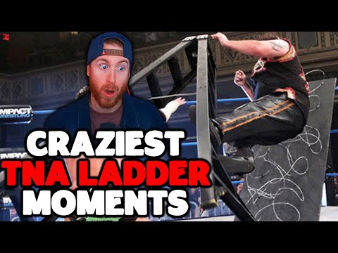 CRAZIEST TNA LADDER MOMENTS