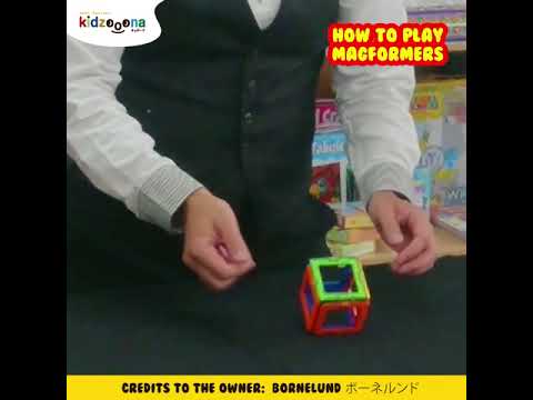 How to play kidzooona Magformers