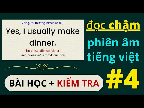 HỌC TIẾNG ANH GIAO TIẾP theo CHỦ ĐỀ thông dụng nhất, luyện nghe tiếng anh giọng Mỹ CHẬM RÃI | 4