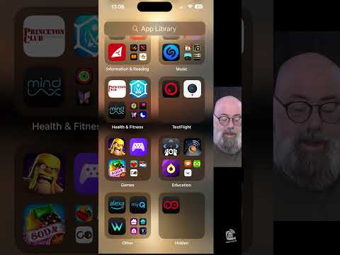 iOS18 - How to Require Face ID and Hide Apps #shorts