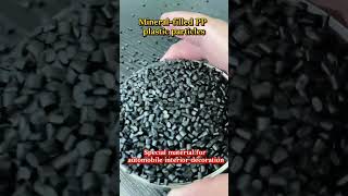 Mineral filled PP plastic pellets #fouryou #plasticfactory #plasticpellets #plasticindustry