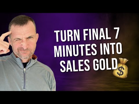 Mastering the Art of the Final 7 Minutes: Transforming Chats into Sales Gold!