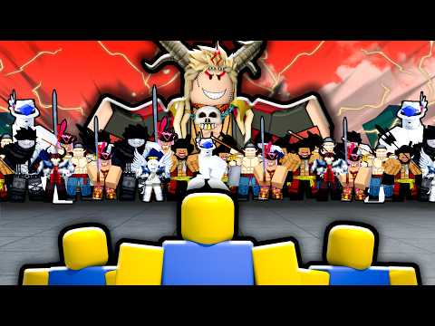 10 Players VS. 100 BOSSES in Blox Fruits