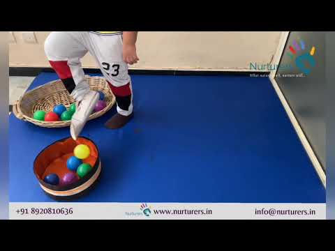 Activity For Improving Kid's Balance, Coordination, Attention, Eye Leg Coordination, Proprioception