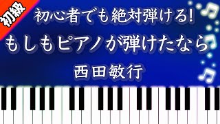 【初級】もしもピアノが弾けたなら/ピアノ楽譜は説明欄へ♪