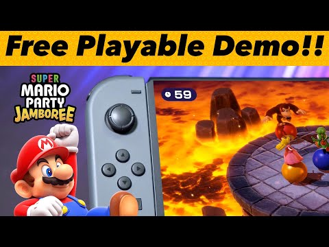 Free Playable Demo NOW AVAILABLE For Super Mario Party Jamboree