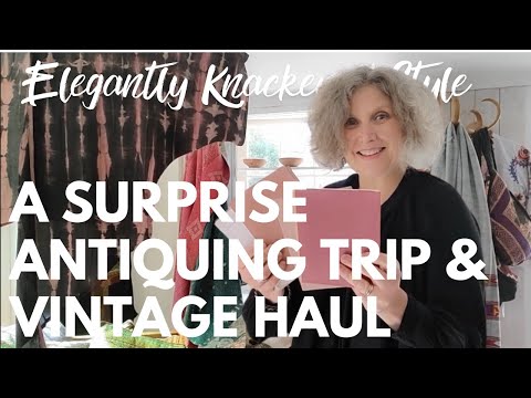 Antiquing & Vintage Haul in Norfolk + Interior Design Process