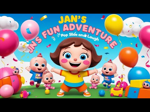 Pop Slide and Laugh| Jan’s Fun Adventure| Wow Babies|#kidsfun