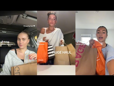 Shopping haul - TikTok compilation 🛍️😋