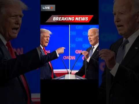 Trump vs. Biden: Heated Argument Turns Into a Fierce Fight! #TrumpVsBiden #PoliticalShowdown