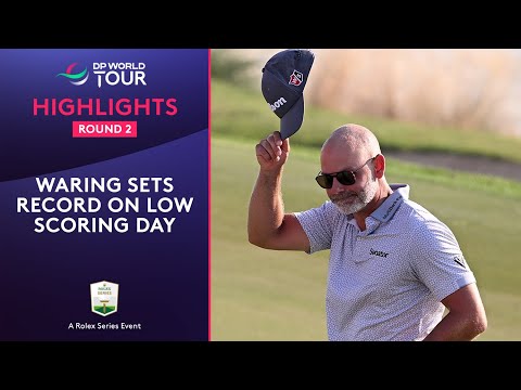 Round 2 Highlights | ft. McIlroy, Fleetwood, Waring | 2024 Abu Dhabi HSBC Championship