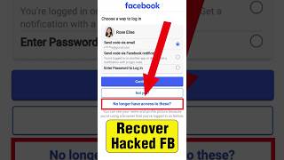 How to recover facebook account without email and phone number 2023 password OTP | Recover Hacked FB