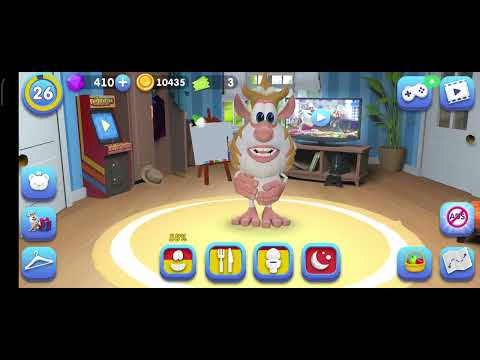 My talking Booba Virtual pet Booba cartoon funny Gameplay booba LeveL 26 +2