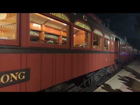 Nighttime Train Arrival - Strasburg Railroad 90 - Railfanning - Strasburg, PA (10/28/23)