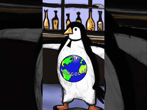 A penguin walks into a bar… #OpenAI #DALLE #Shorts