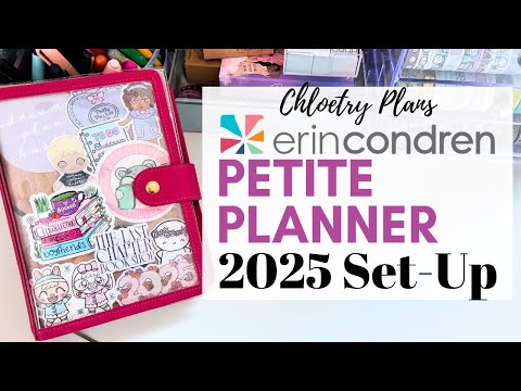 Erin Condren 2025 Petite Planner Set-Up