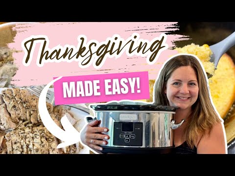 5 New Slow Cooker Thanksgiving Recipes | Thanksgiving In Your Crock Pot!