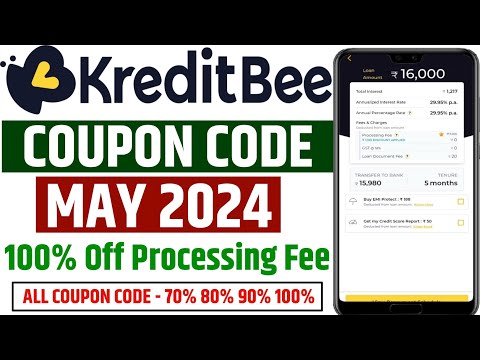 Kreditbee coupon code May 2024 | kreditbee may coupon code | kreditbee coupon code today