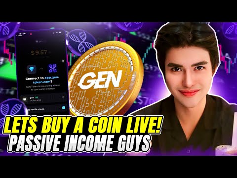 GEN TOKEN - EARN PASSIVE INCOME REWARDS INVEST MEMECOINS HERE!